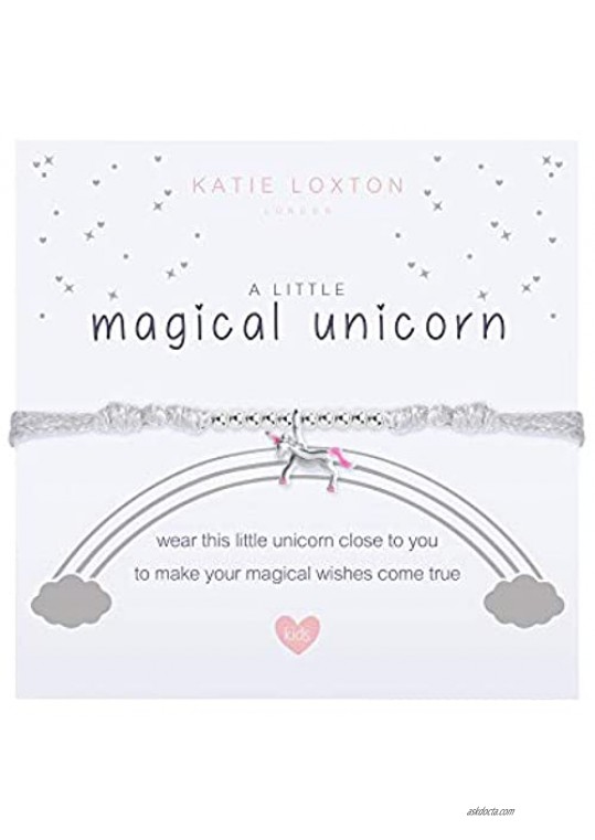 Katie Loxton a Little Magical Imagination Girls Stretch Adjustable Band Fashion Charm Bracelet