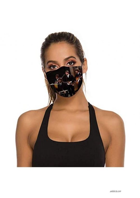 Face Mask 2 pcs/Pack Washable Reusable Adjustable for Men Women