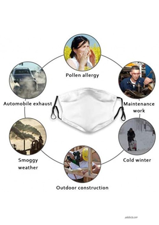 Kpop Teens Fashionable Adjustable Washable Reusable Face Mask Balaclava Windproof Face Cover for Women Men