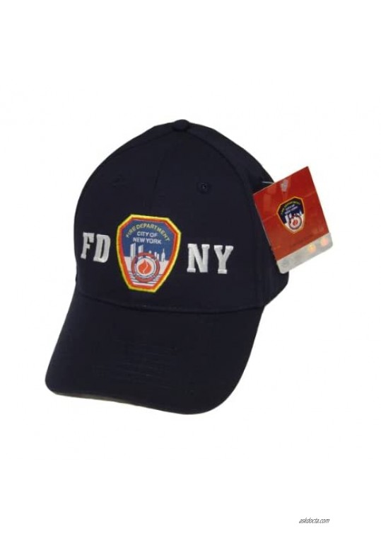 FDNY Baseball Cap Hat Officially Licensed by The New York City Fire Department