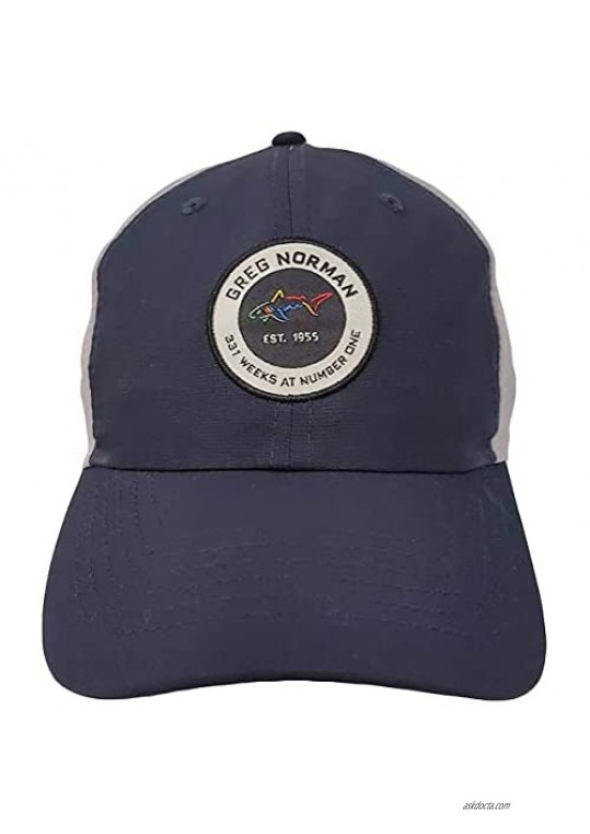 Greg Norman Men's Circle Patch Logo Hat