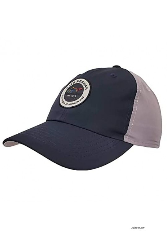 Greg Norman Men's Circle Patch Logo Hat