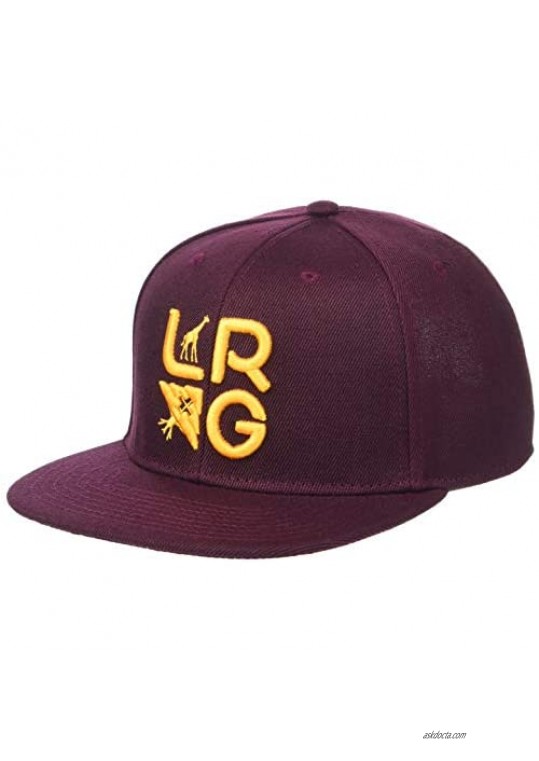 LRG Men's Logo Snapback Hat