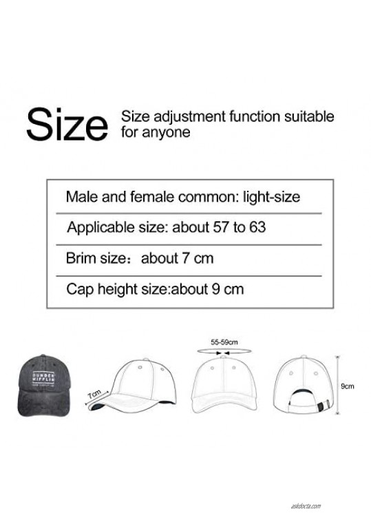 Denim Cap Bigfoot Colorful Baseball Dad Cap Classic Adjustable Sports for Men Women Hat