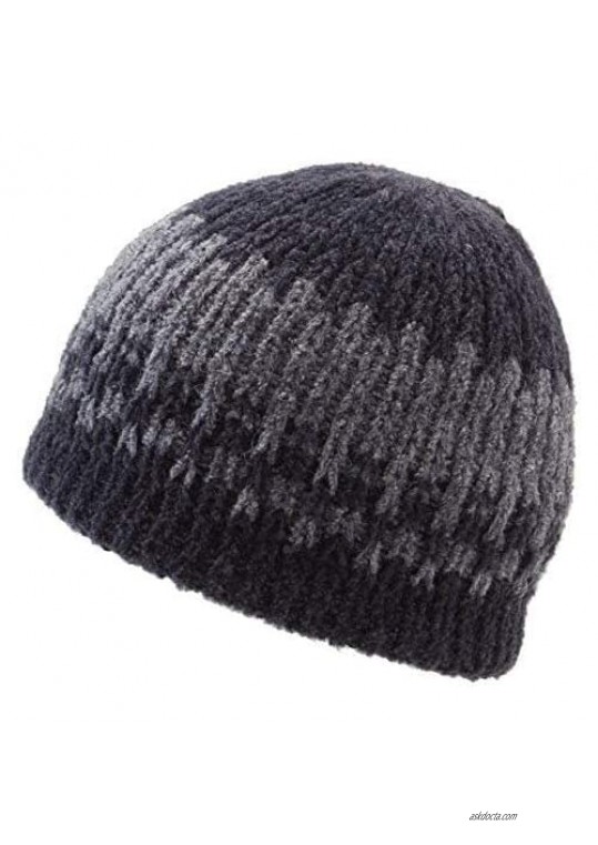 Icebox Knitting Dohm Yeti Winter Wool Hat Beanie Skull Cap For Men and Women