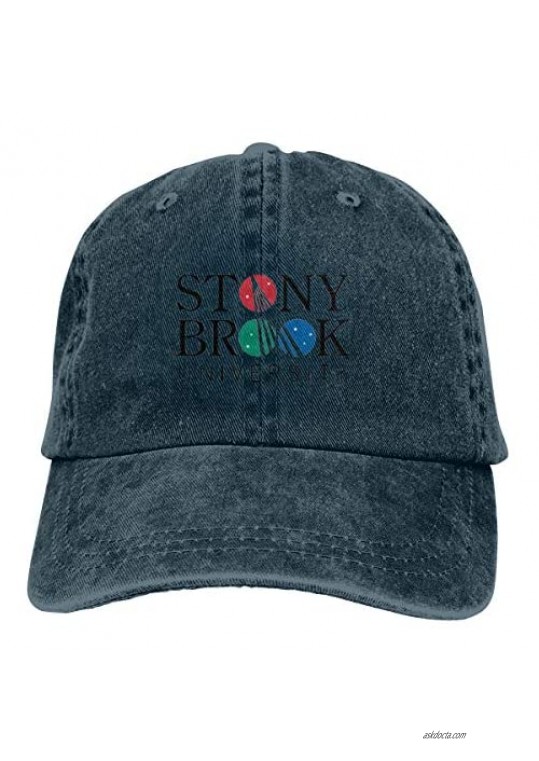Joshuaet Stony Brook University Unisex Adjustable Baseball Cap Fashion Outdoor Sports Golf Hat