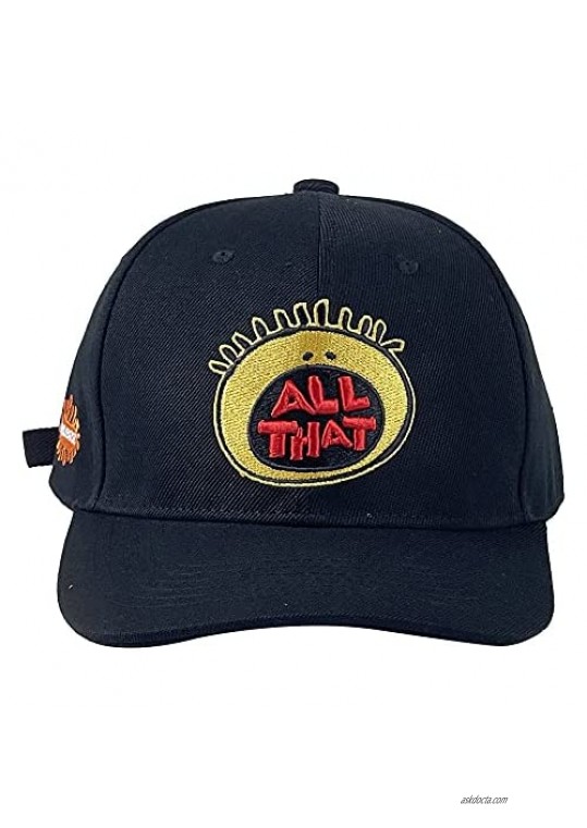 All That Nickelodeon Snapback Dad Hat Sport Outdoors Adjustable Baseball Cap Embroidered