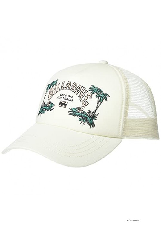 Billabong Women's Aloha Forever Adjustable Trucker Hat with Mesh Back