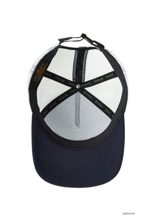 Hurley Women's Baseball Cap - Montara Curved Brim Strap-Back Trucker Hat