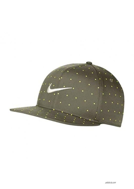 Nike AeroBill Pro Dot Golf Hat - Olive/Sail