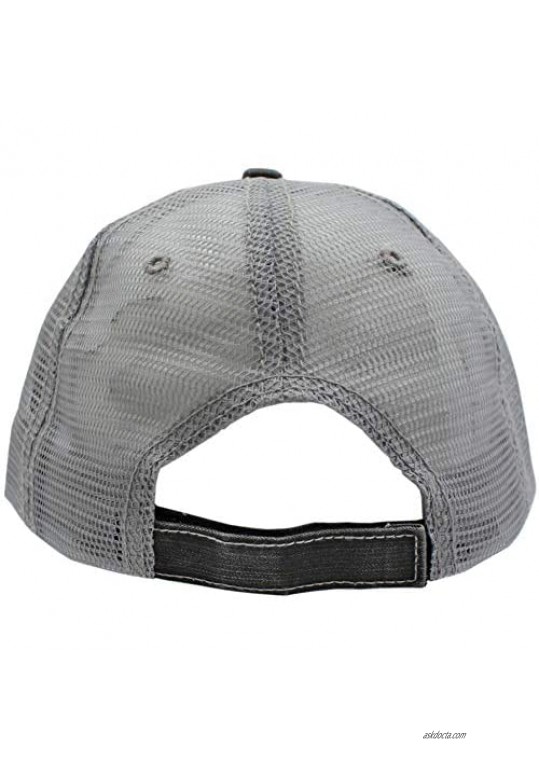R2N fashions Blessed Mimi Women's Trucker Hats & Caps Black/Grey
