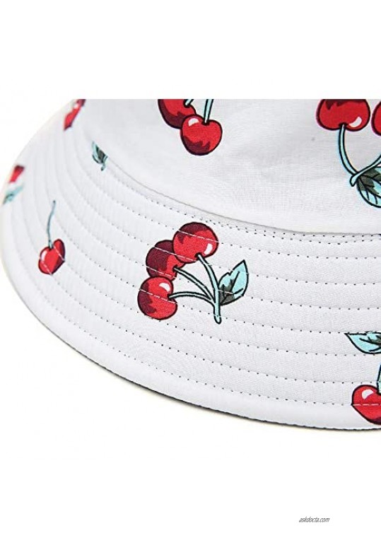 Fruit-Bucket Sun-Hat Packable Fisherman Cap Summer Beach Sun Hat