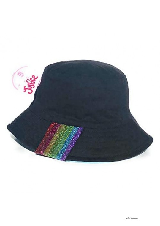 Justice Double-Side-Wear Reversible Bucket Hat Indigo/Black