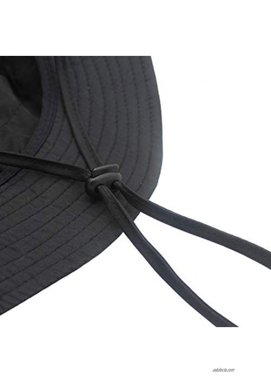 QingFang Fashionable Lightweight Foldable Wallet Style Fisherman Hat Lightweight Quick-Drying Outdoor Sunscreen Bucket Hat