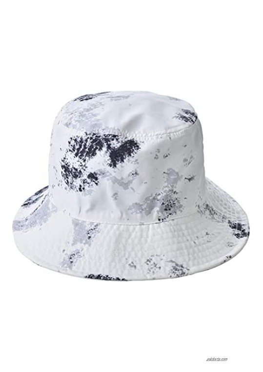 Reversible Bucket Hat for Women Men Fisherman Bucket Sun Hat Packable Rain Hat