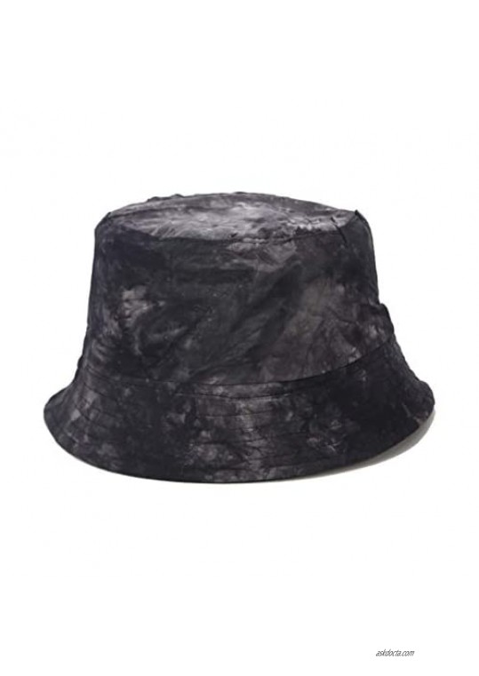 Vintage Reversible Bucket Hat Fisherman Hats Washable Cotton