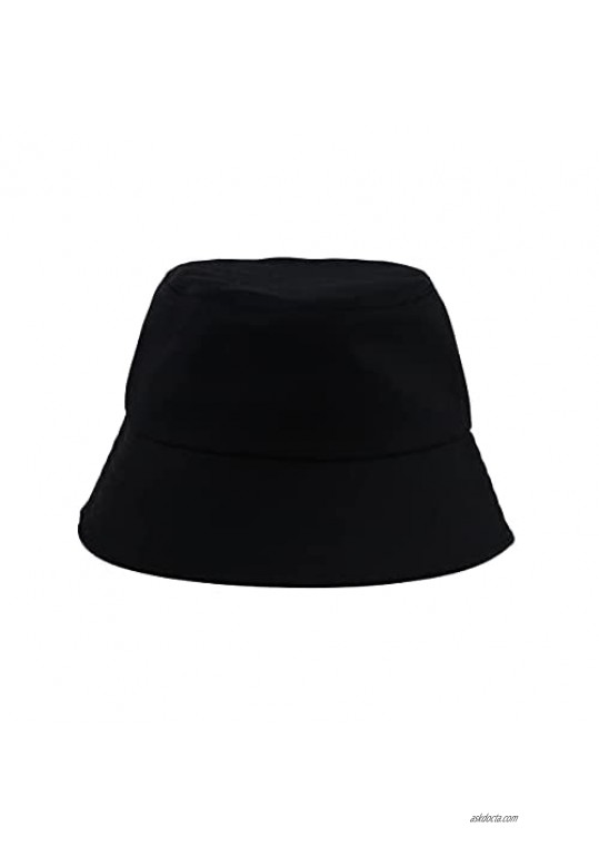 XUYI Cotton Bucket Hats Unisex Tie Dye Hat Outdoor Summer Cap Hiking Beach Sports (Black)