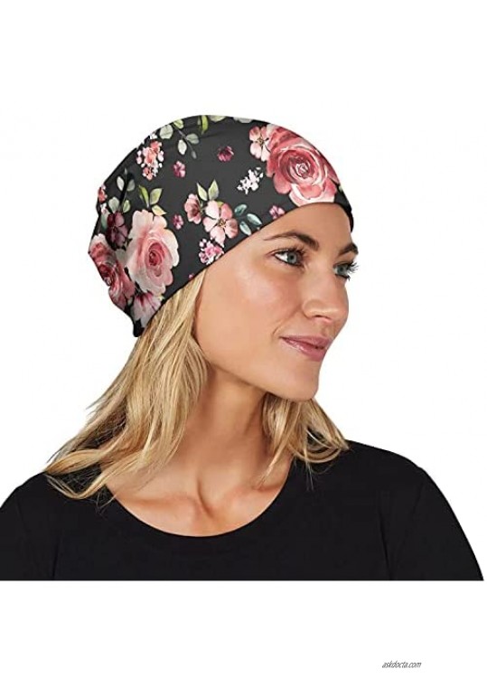 Boho Beanie for Women Turban Soft Sleep Cap Chemo Hats Fashion Slouchy Hat