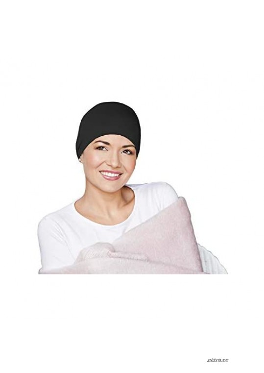 Cotton Sleeping Chemo Hats for Women Cancer Headwear | Night Caps for Hair Loss