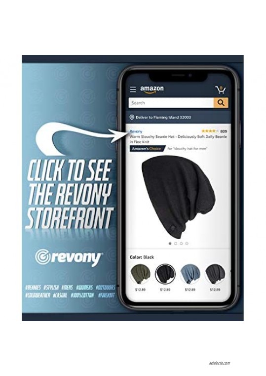 Revony Favorite Slouchy Beanie for Women and Men