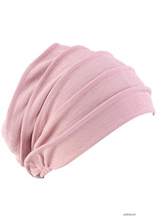 TENDYCOCO Women Sleep Cap Cotton Chemotherapy Hat Headscarf Headwrap Chemo Hat Cancer Slouchy Beanie