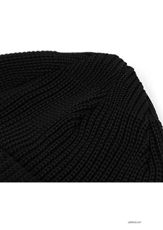 UNDERCONTROL Winter Heating Beanie Unisex Cuffed Plain Skull Hat AEROHEAT Warm Watch Cap - 2 Color