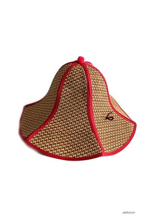 Chinese Cap Floppy Straw Hat Large Brim Sun Hat Women Summer Beach Cap Big Foldable Fedora Hats