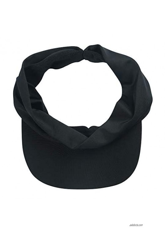 Headband Visor Super Soft Lightweight Elastic UV Protective Sun Hat for Running Jogging Yoga Golf Hiking Swimming
