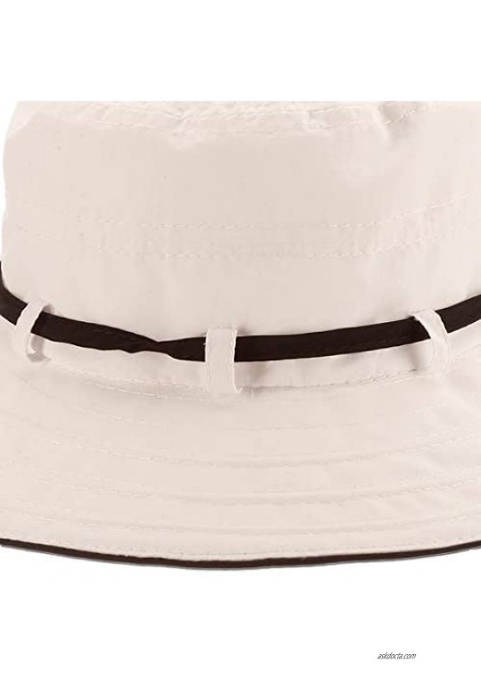 Women's Bucket Sun Hat - Packable Lightweight Nylon UPF (SPF) 50+ Sun Protection 3 Wide Big Brim