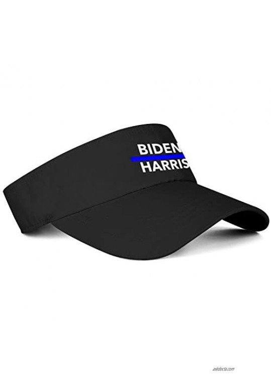 Sports Sun Visor Caps Men's Women's Biden Harris 2020 Adjustable Visor Golf Hats Dad Hat