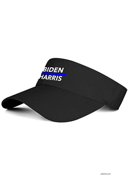 Sports Sun Visor Caps Men's Women's Biden Harris 2020 Adjustable Visor Golf Hats Dad Hat