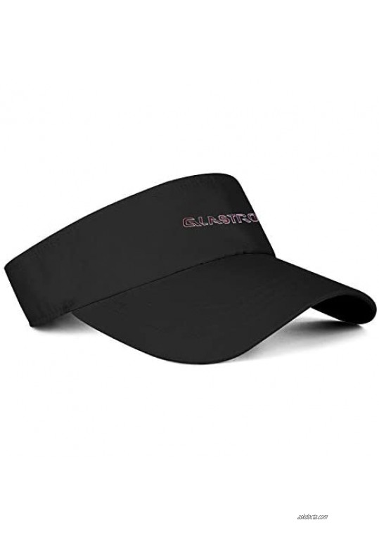 Unisex Visor Glastron-Boat-Logo-Red- Sun Hats Outdoor Summer Tennis Caps