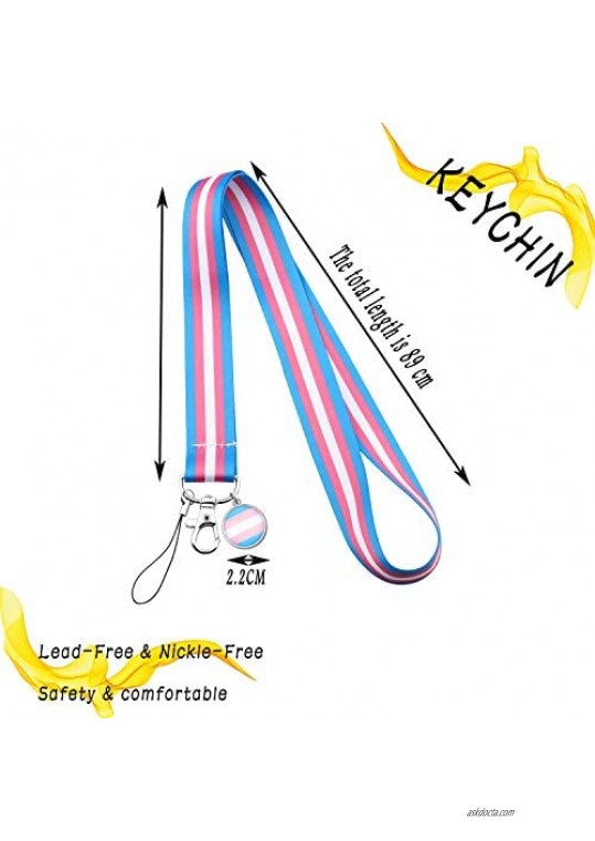 KEYCHIN LGBT Mobile Phone Lanyards Rainbow Gay Pride Mobile Phone Straps Neck Lanyards ID Card Office Card Neck Strings/Strap