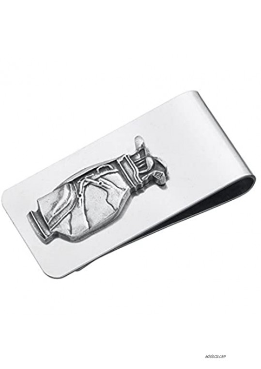 DANFORTH - Golf Bag Money Clip - 2 Inches - Gift Boxed