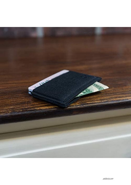 Infinity Wallet Men's Minimalist Wallet (Silver)