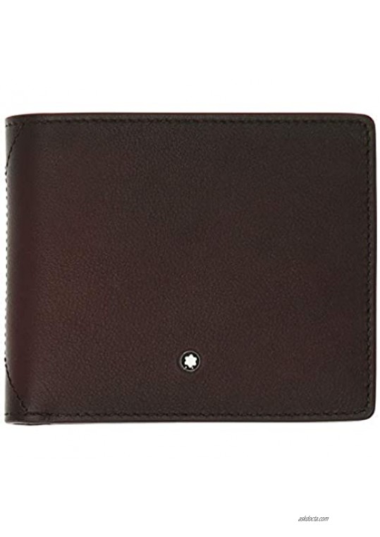 Montblanc Meisterstück Sfumato Wallet Burgundy Leather 6 Cards 123720
