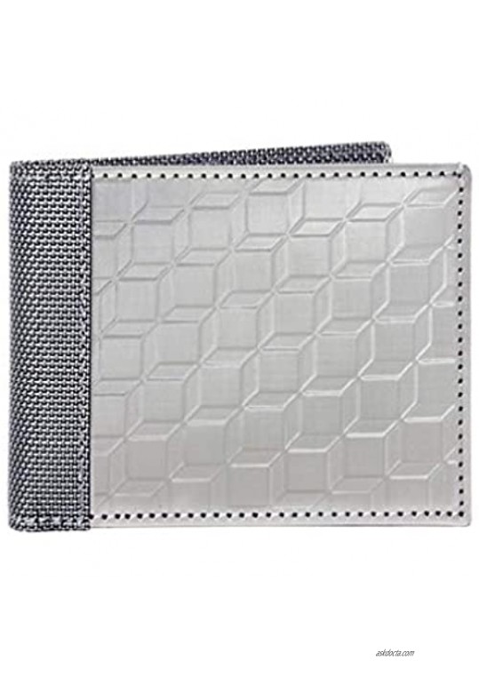 Stewart/Stand Men's RFID Blocking Bill Fold 3D Box Wallet