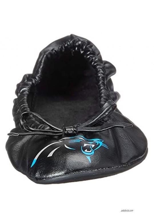 FOCO NFL Exclusive Team Logo Flats With Clutch