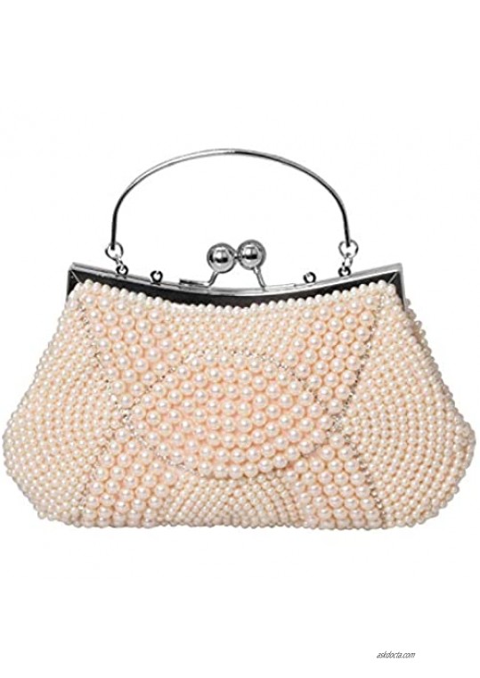 Digabi Flower and Butterfly Women Crystal Evening Clutch Bags
