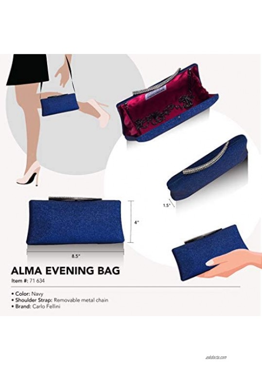 Evening Bag for Women Envelope Evening Purses Shoulder Clutch Bag Wallet Clutch