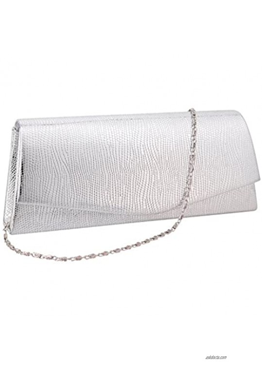 Naimo Women's Elegant Evening Clutch Bag for Wedding Party Prom
