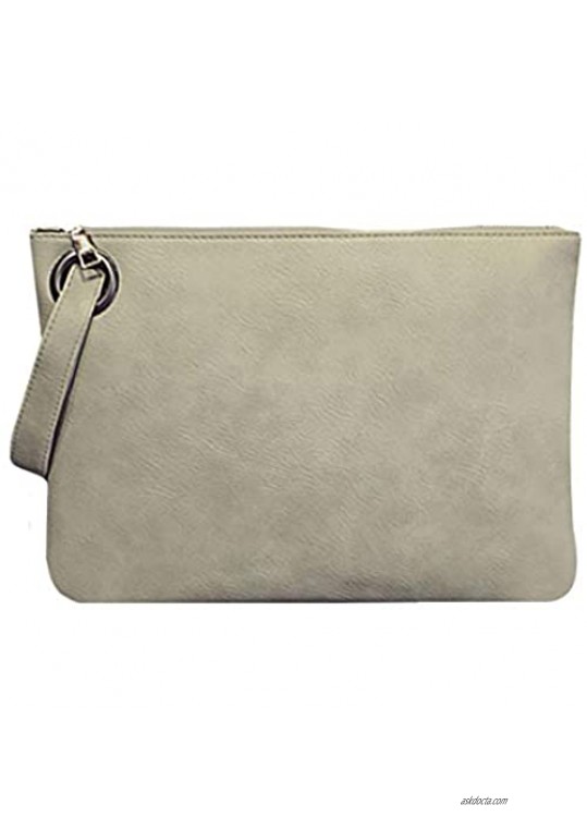 ZLMBAGUS Womens Envelope Evening Bags Clutch Purse Wristlet Wallet Handbag Purse