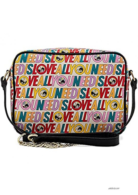Loungefly The Beatles All You Need is Love Crossbody Bag