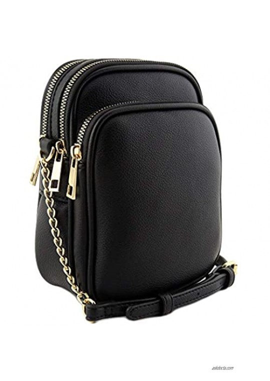 Multi Pocket Casual Crossbody Bag