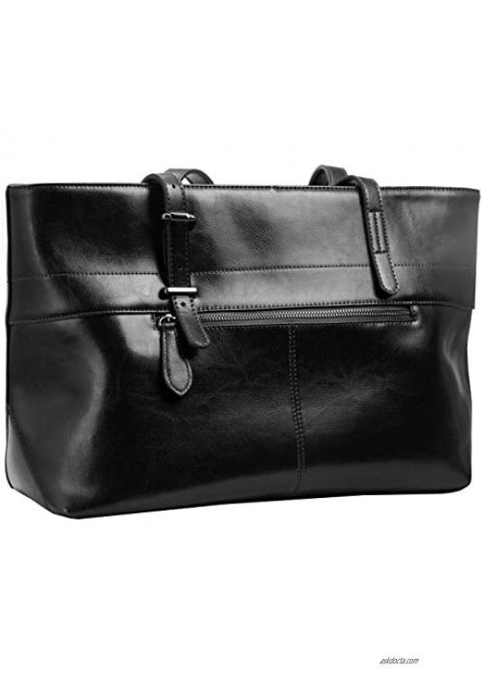 Iswee Shoulder Handbags Top Handle Satchel Work Bags Purse for Women