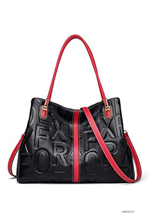 Leather Handbags for Women Genuine Leather Womens Designer Shoulder Purses