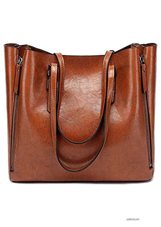 Vintage Handbags for Women Fashion Ladies PU Leather Top Handle Satchel Shoulder Tote Bags womens satchel
