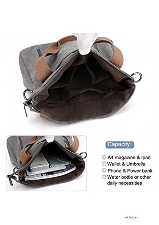 Women Canvas Shoulder bags Hobo Tote Bags Casual Satchel Handbags Crossbody Shopper Bags