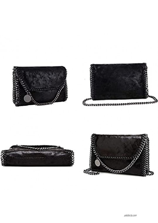 Beatfull Designer Chain Shoulder Purse for Women Soft Leather Quilted Clucth Fashion Message Crossbody bag