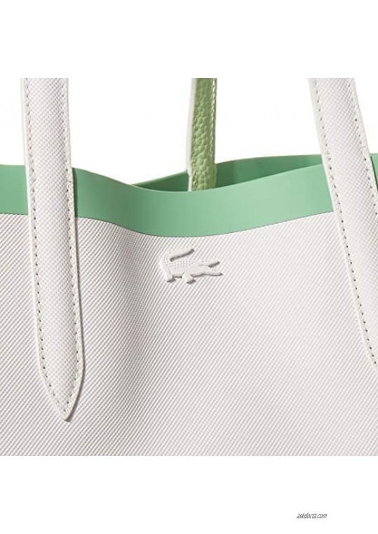 Lacoste Women Contrast Anna Shopping Tote Bag